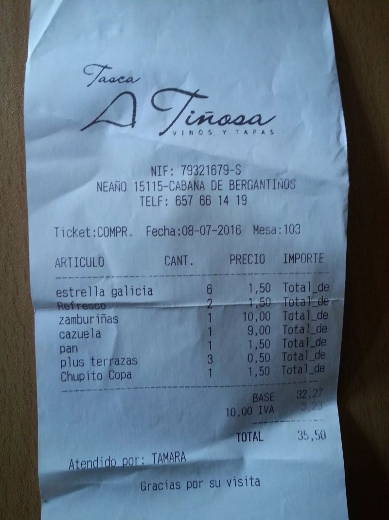 Tasca A'Tinosa