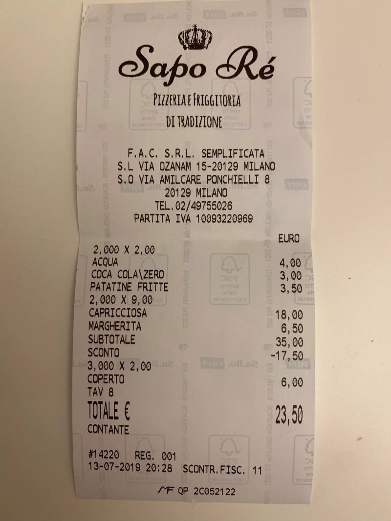 Sapore di Rosa Starita - Milano