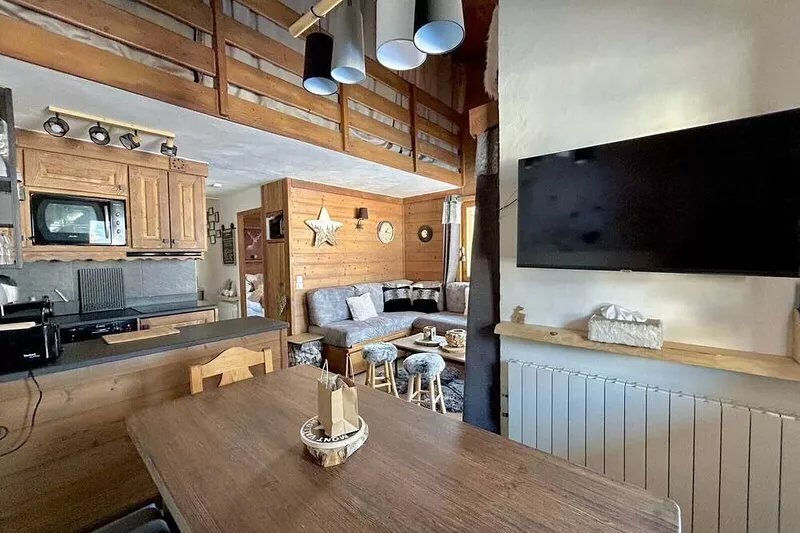 Appartement on the slopes in Méribel Mottaret
