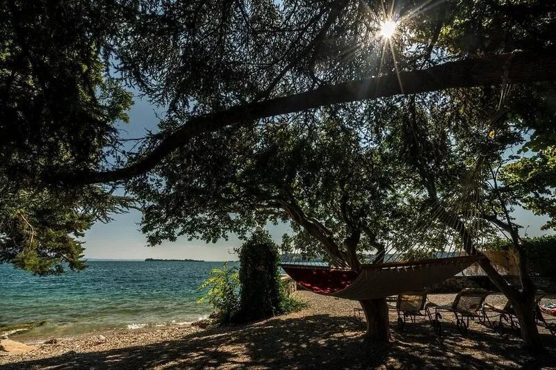 Wonderful villa with private beach and big garden