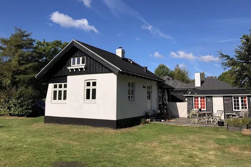 Charming house with its own beach in the National Parc of Mols close to Ebeltoft