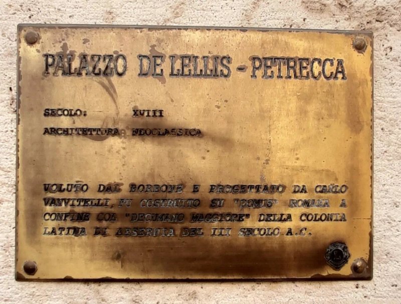 Palazzo De Lellis Petrecca