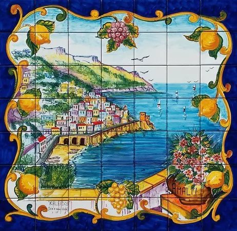 Ceramiche di Vietri Kaleidos di Giovanni Senatore
