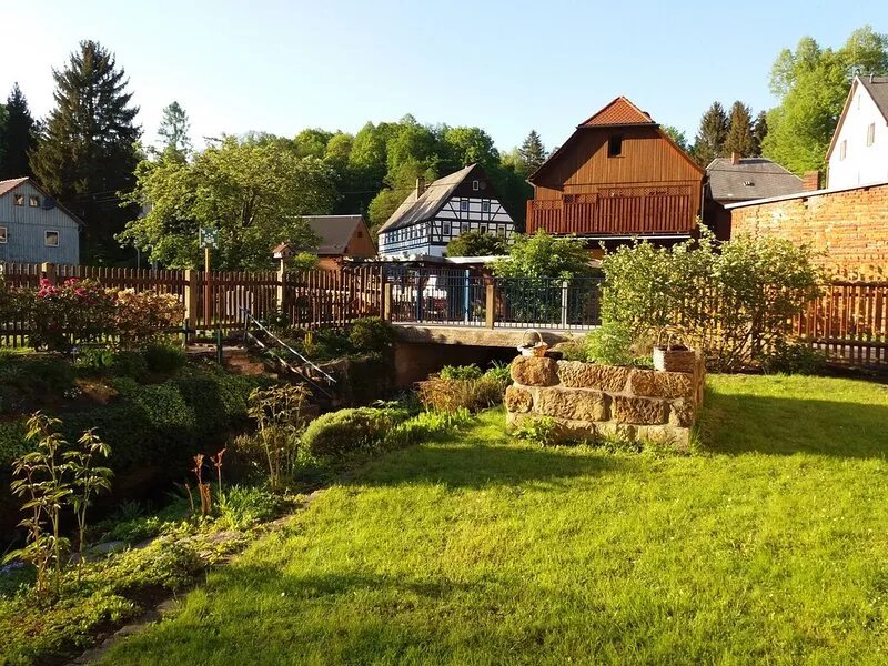 Apartment in the silk flower town of Sebnitz in Saxon Switzerland