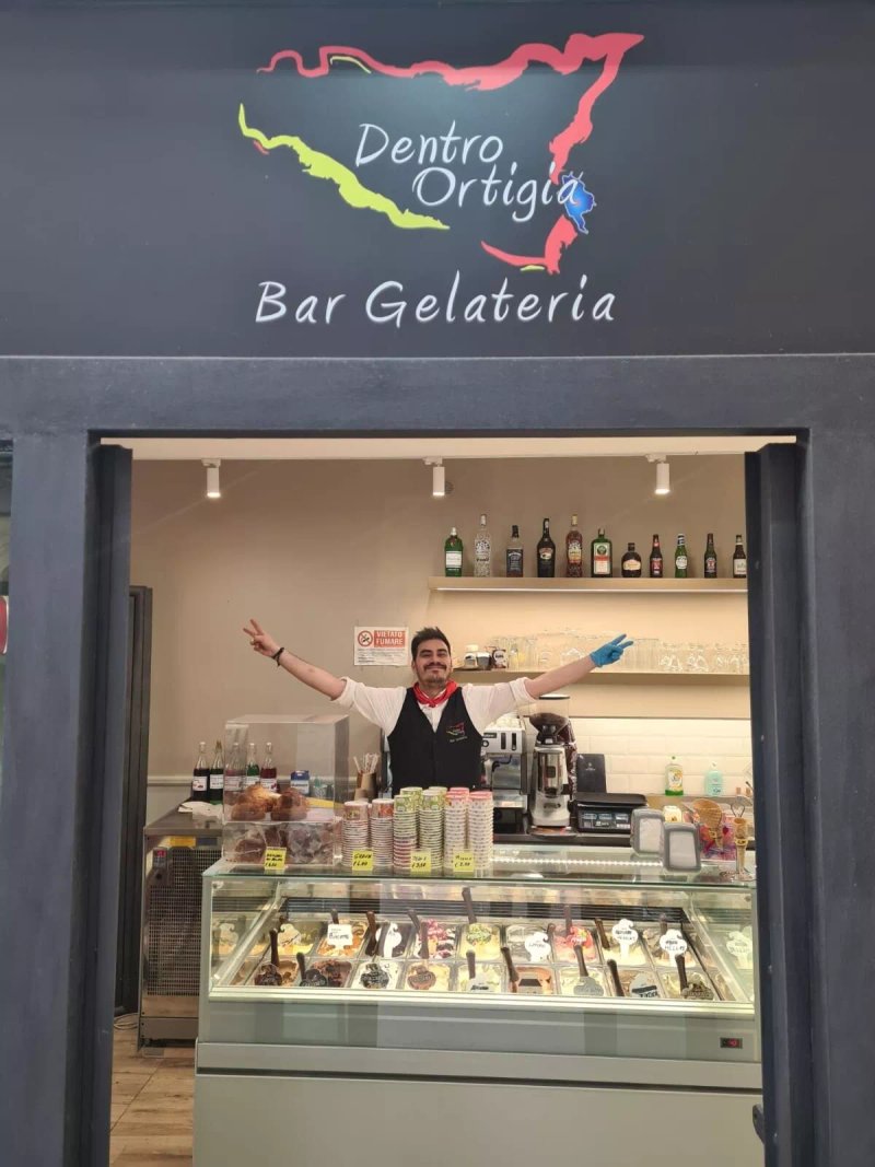 Dentro Ortigia Gelateria
