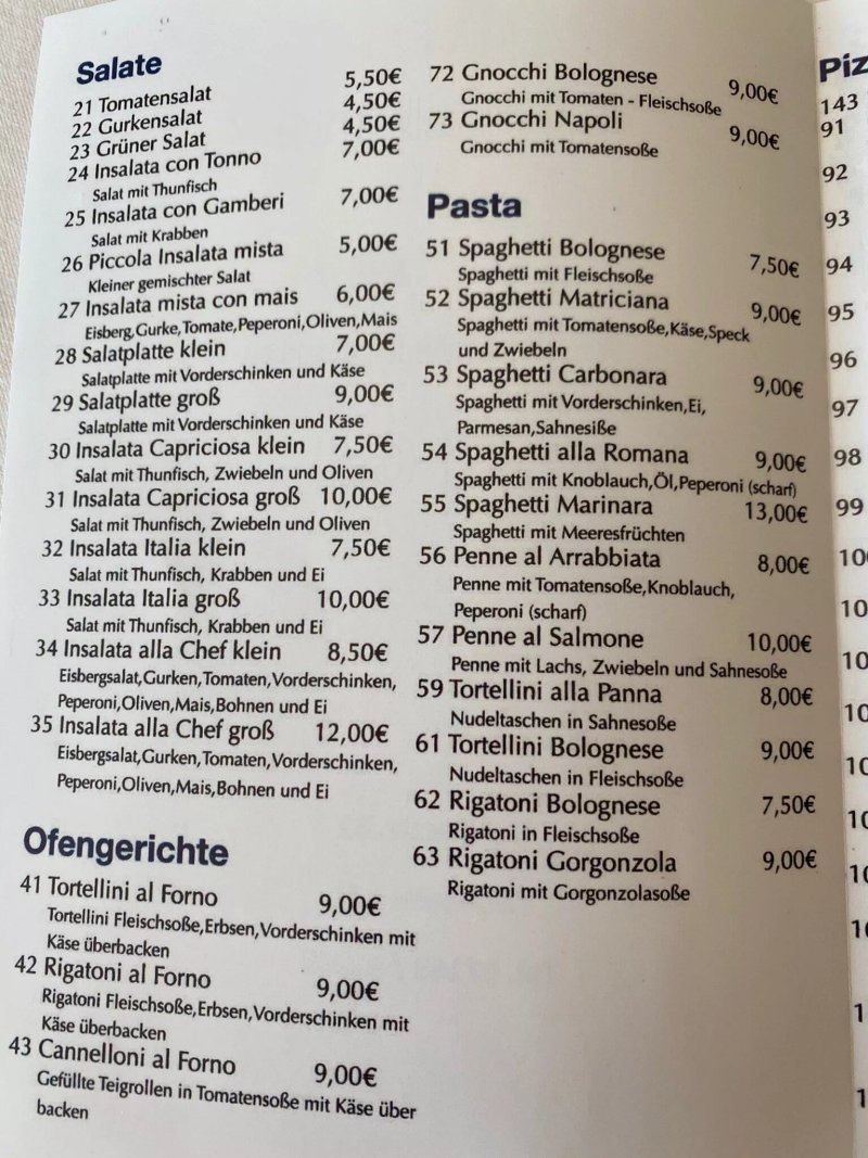 Restaurant Pizzeria Naviglio