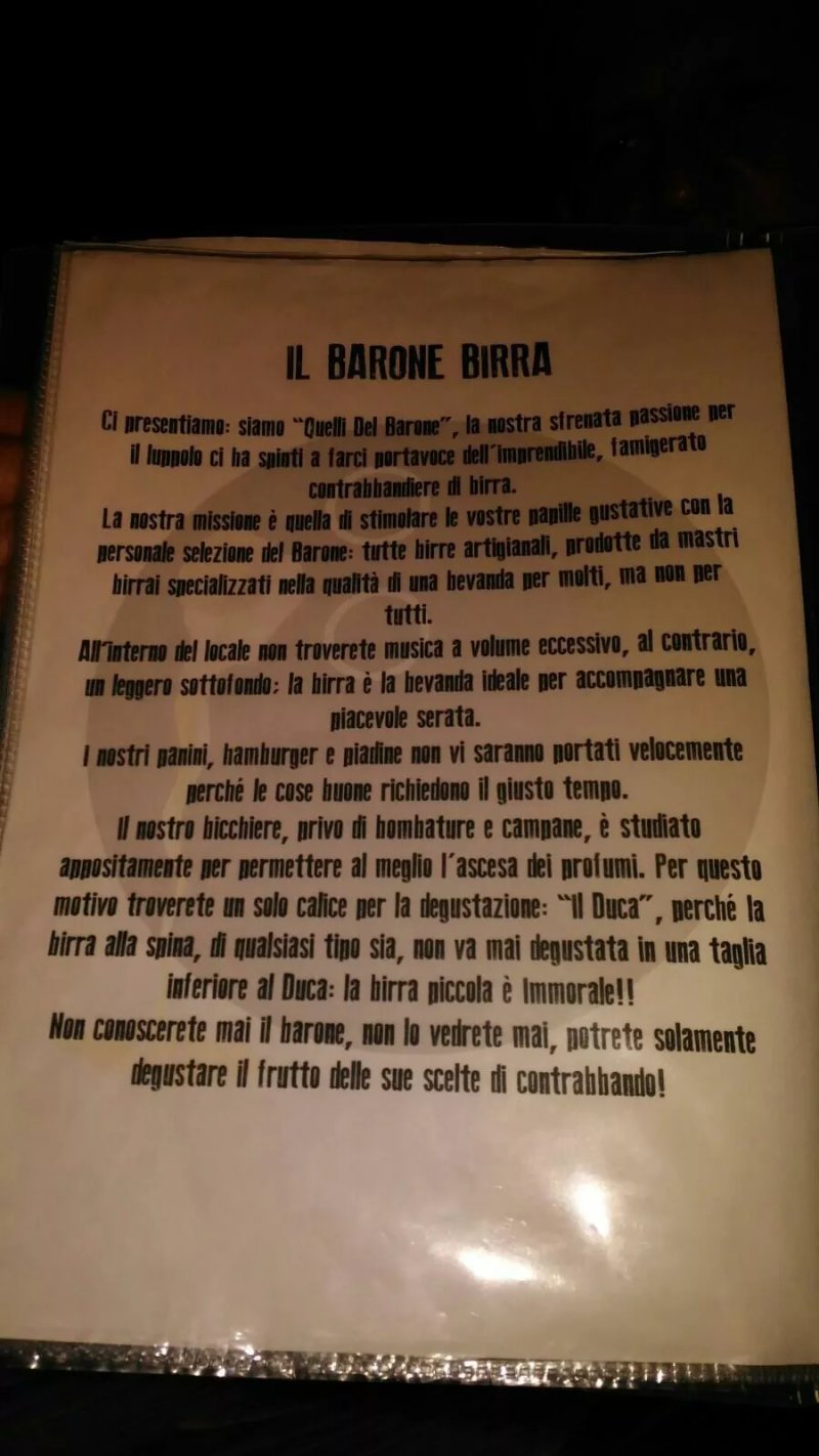 Il Barone Birra