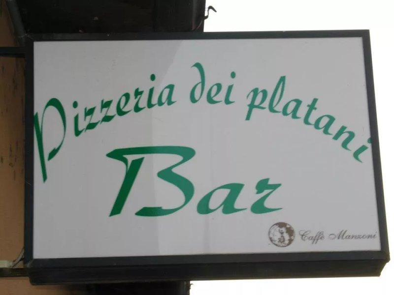 Trattoria Pizzeria dei Platani