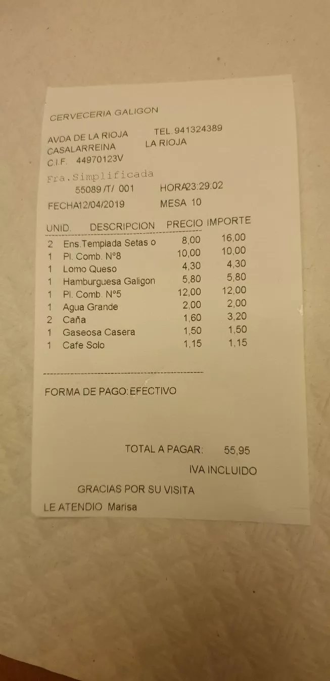 Cerveceria Galigon