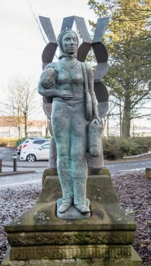 The Shopper Statue
