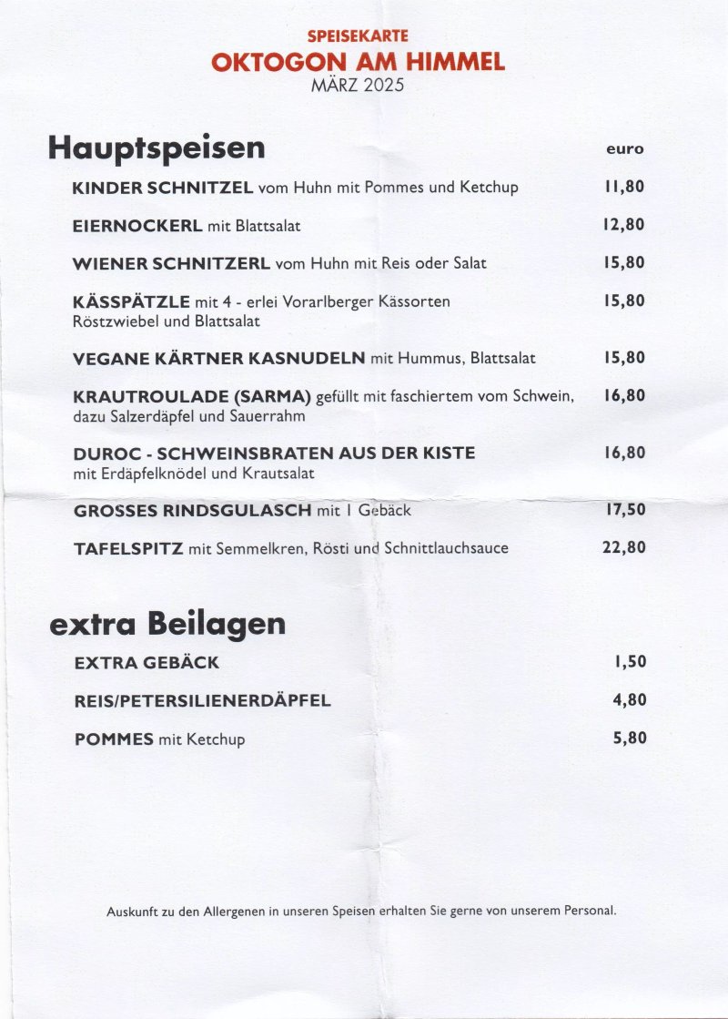 Oktogon & Lebensbaumkreis Am Himmel
