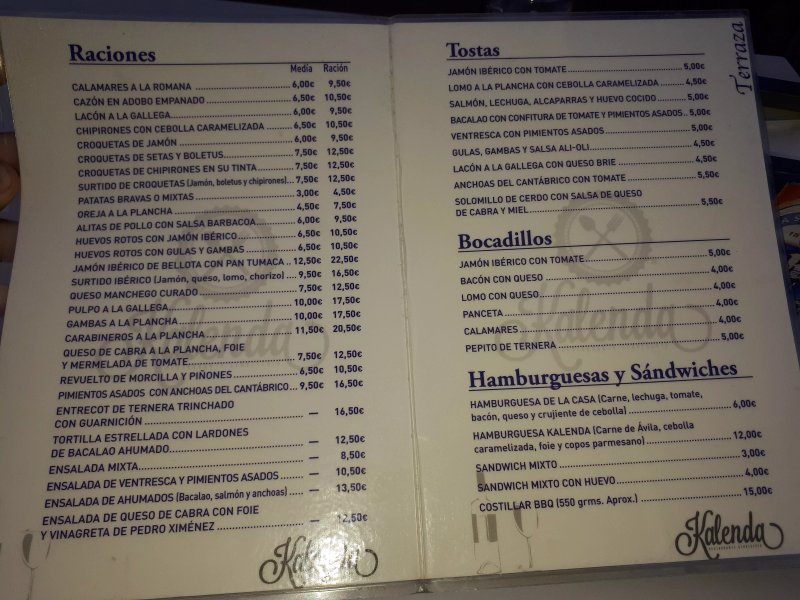 Cerveceria Restaurante Kalenda