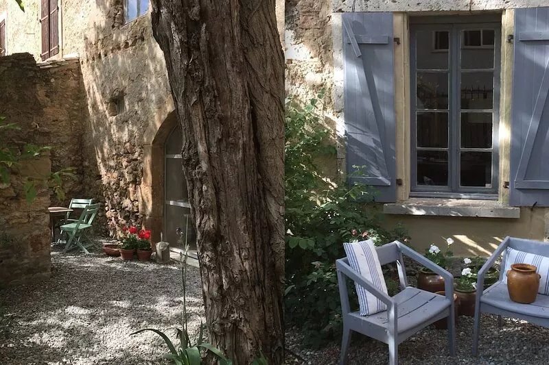 Maison Centrale,  ancient modern mid century authors village house sleeps 6