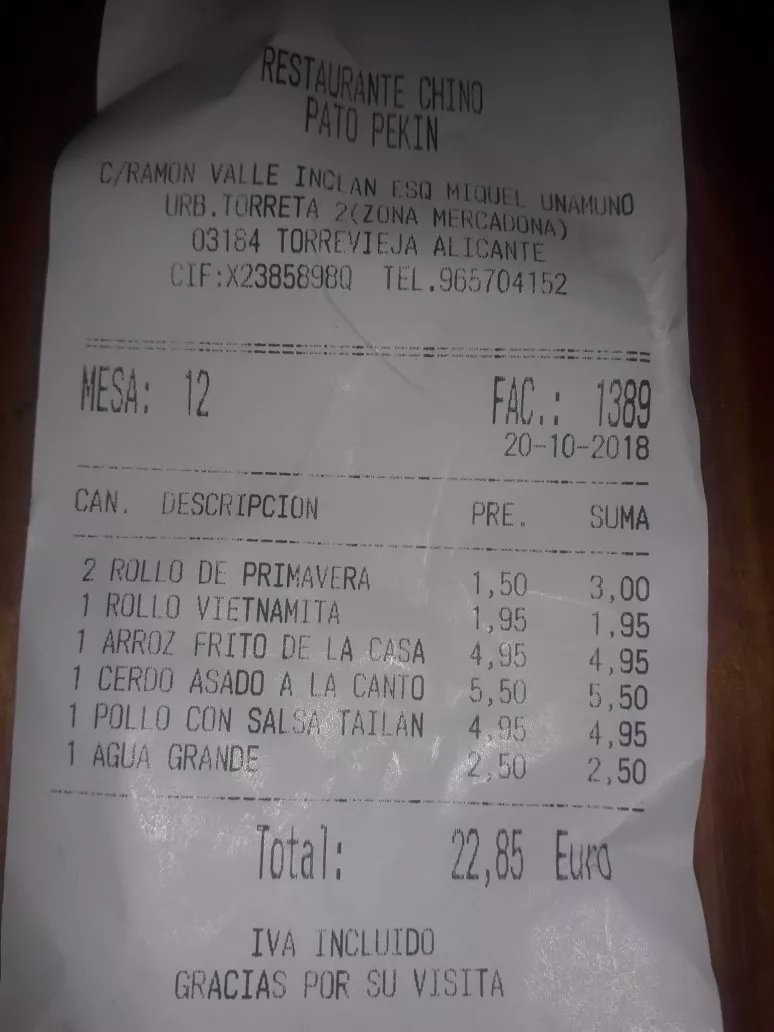 Restaurante Pato Pekin