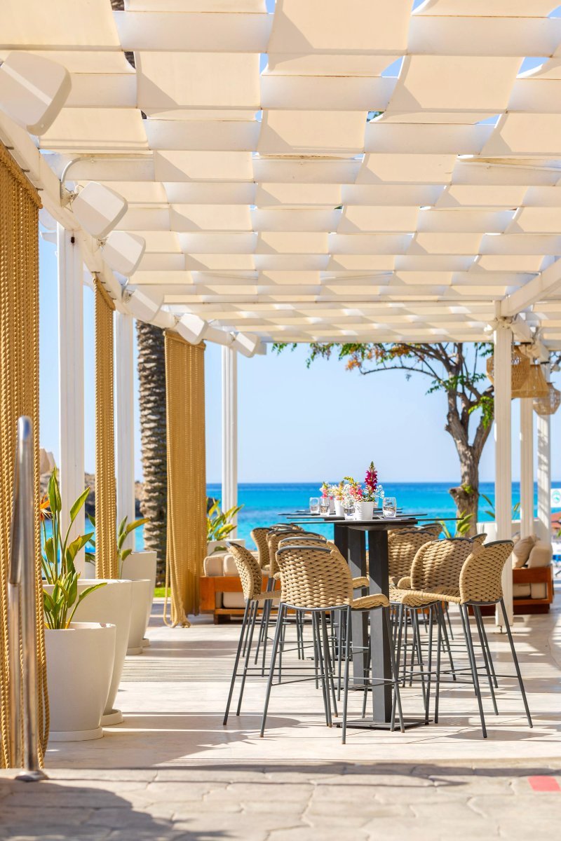Periyiali Beach Bar at Sandy Bay