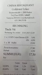 Wok Restaurant Goldener Lowe
