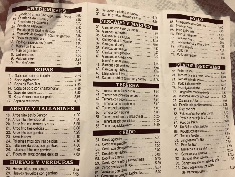 Restaurante Chino Internacional