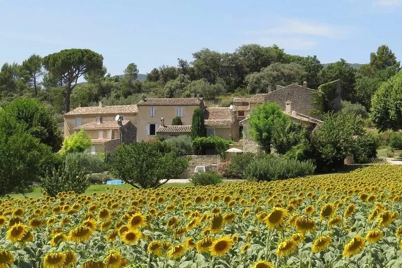 LOURMARIN:GROUND FLOOR IN CHARMING BASTIDON AT THE FOOT OF THE LUBERON