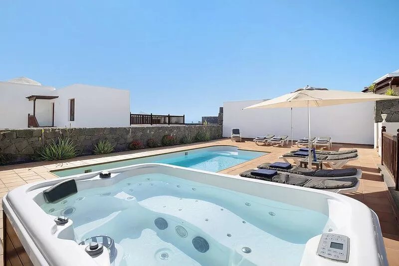 Vacation Home Villa Jeamir I with Sea View, Pool, Garden & Wi-Fi