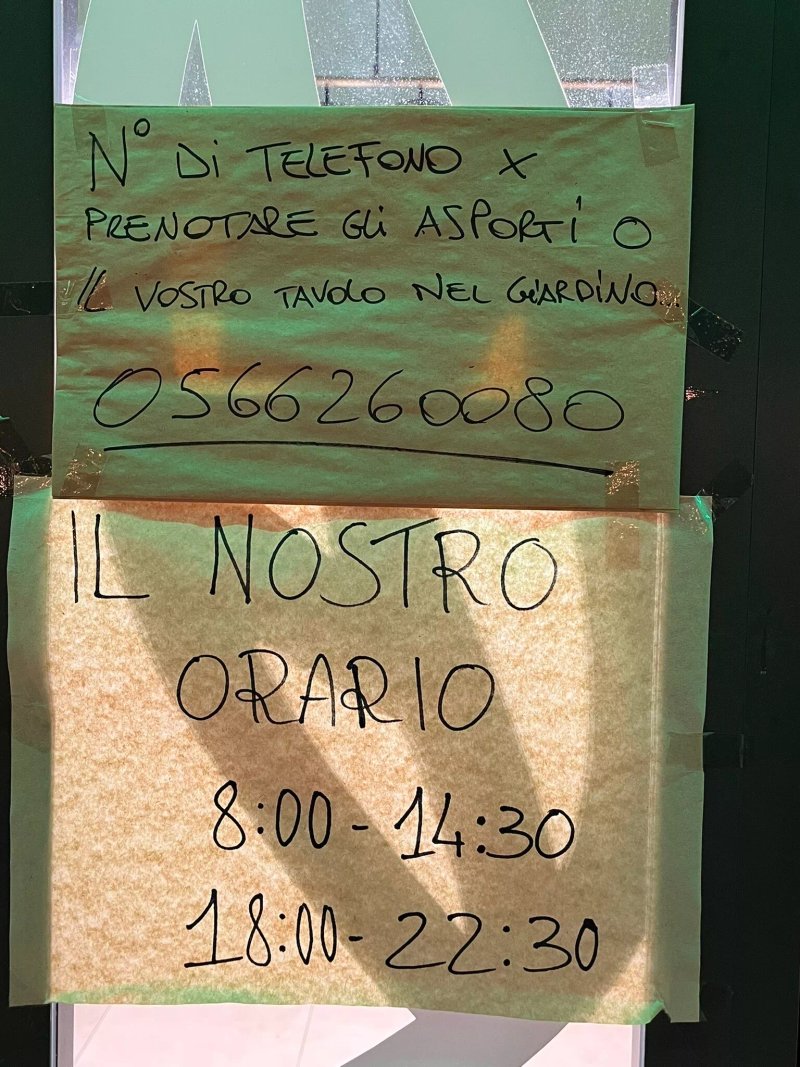 Ristorantino gastronomia SANAPARANZA