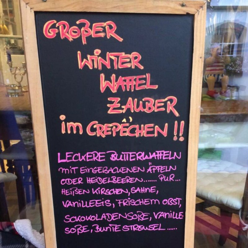 zum crepechen