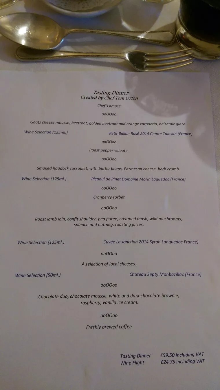 Restaurant at Lovelady Shield House