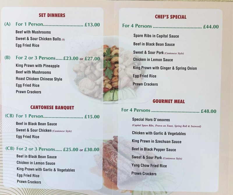 Wongs Chinese & Cantonese Takeaway