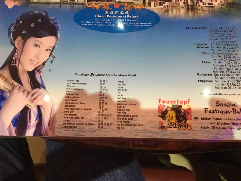 China Restaurant Palast