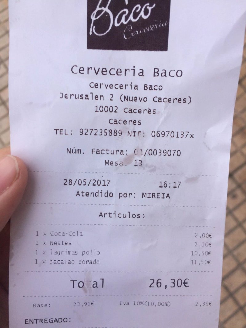 Cerveceria y Taperia Baco