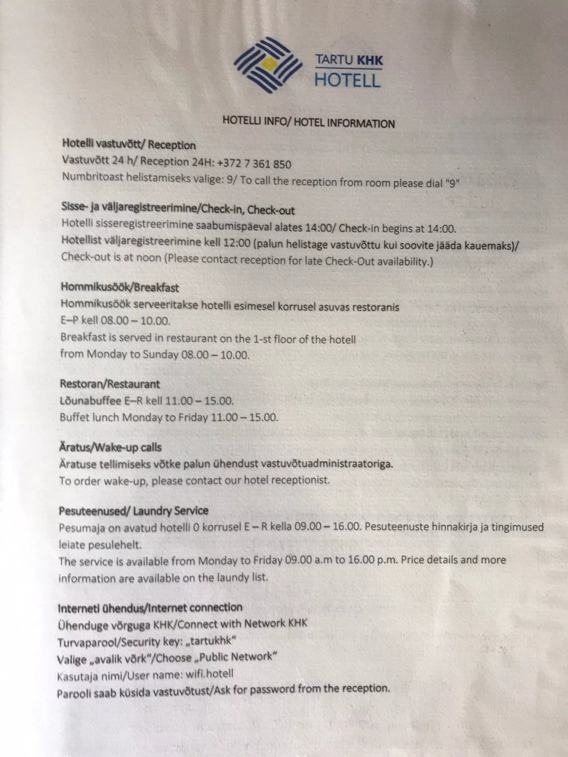 Tartu Kutsehariduskeskuse Hotell