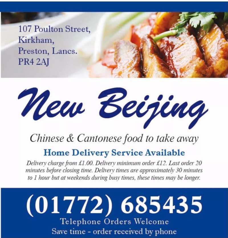 New Bejing Chinese Takeaway