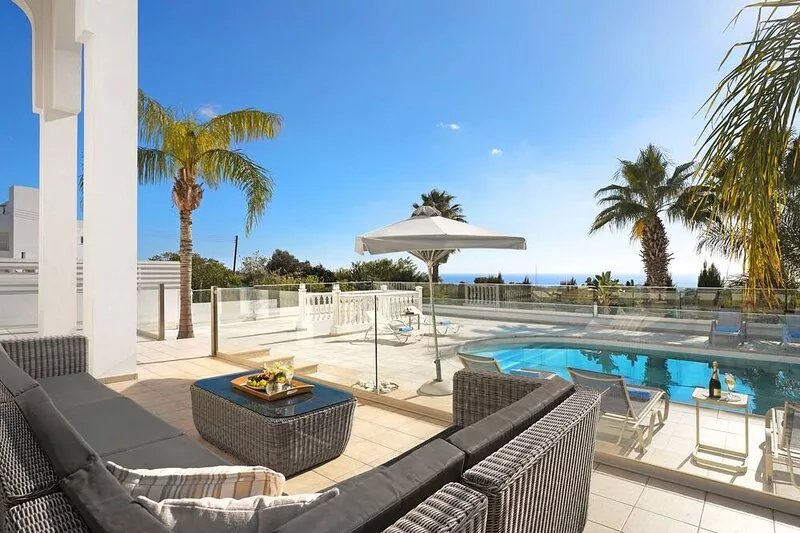 HARMONY VILLA - 6BED with large private pool located on Ayia Napa Hills