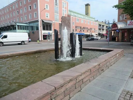 Fontanen pa Hylands Torg