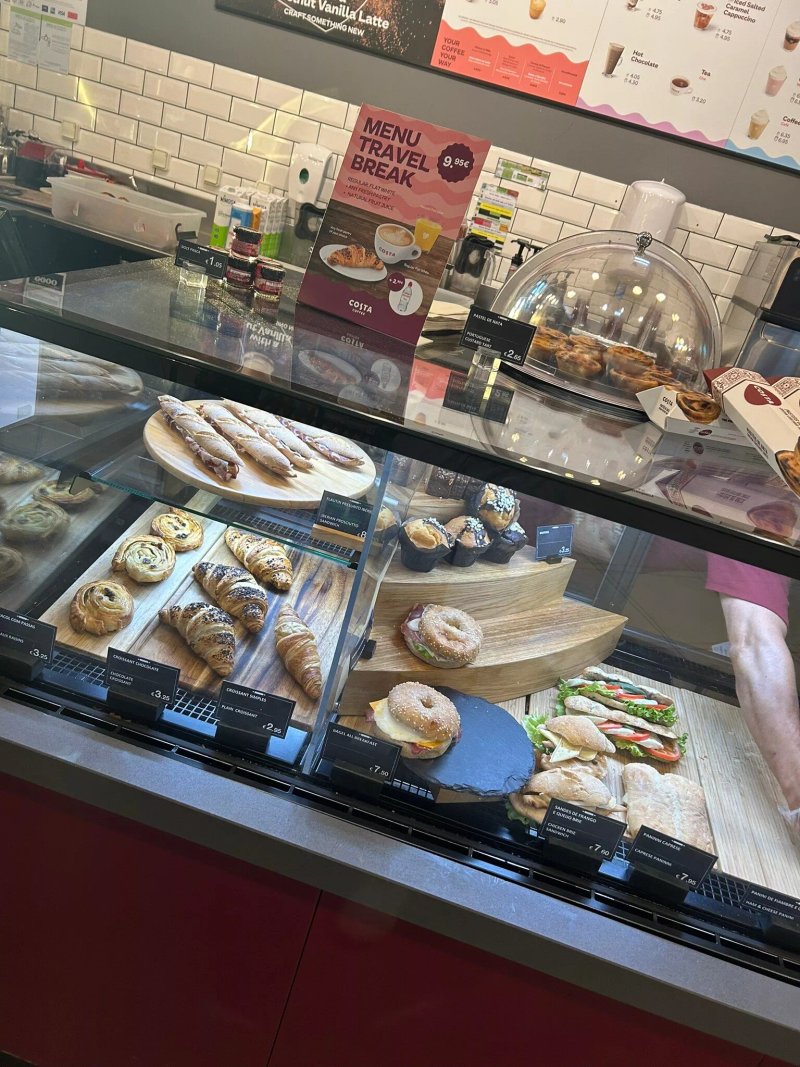 Costa Coffee Faro Airport