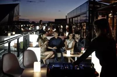 Rooftop Bar And Terrace At Anantara The Marker Dublin Hotel