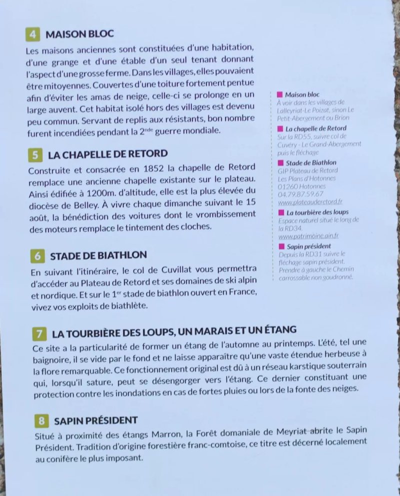Office de Tourisme Haut-Bugey - Espace Trois Lacs