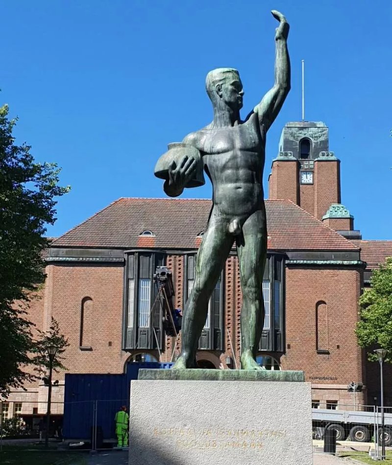 Statue Of Liberty Of Lahti