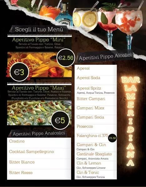 BAR LA MERIDIANA di Filippo Damiani