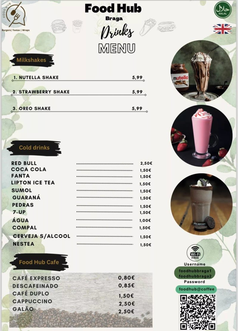 Food Hub Braga (halal)
