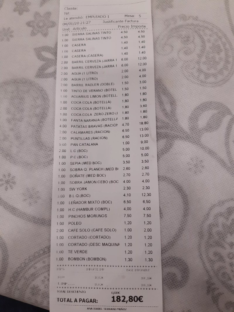 Restaurante Bocateria Donate