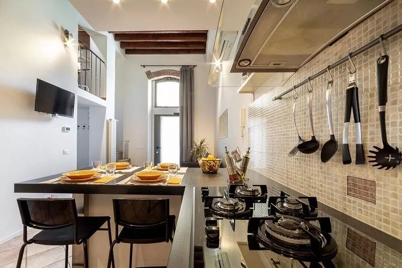 La casa di Remo Ground-floor with a patio