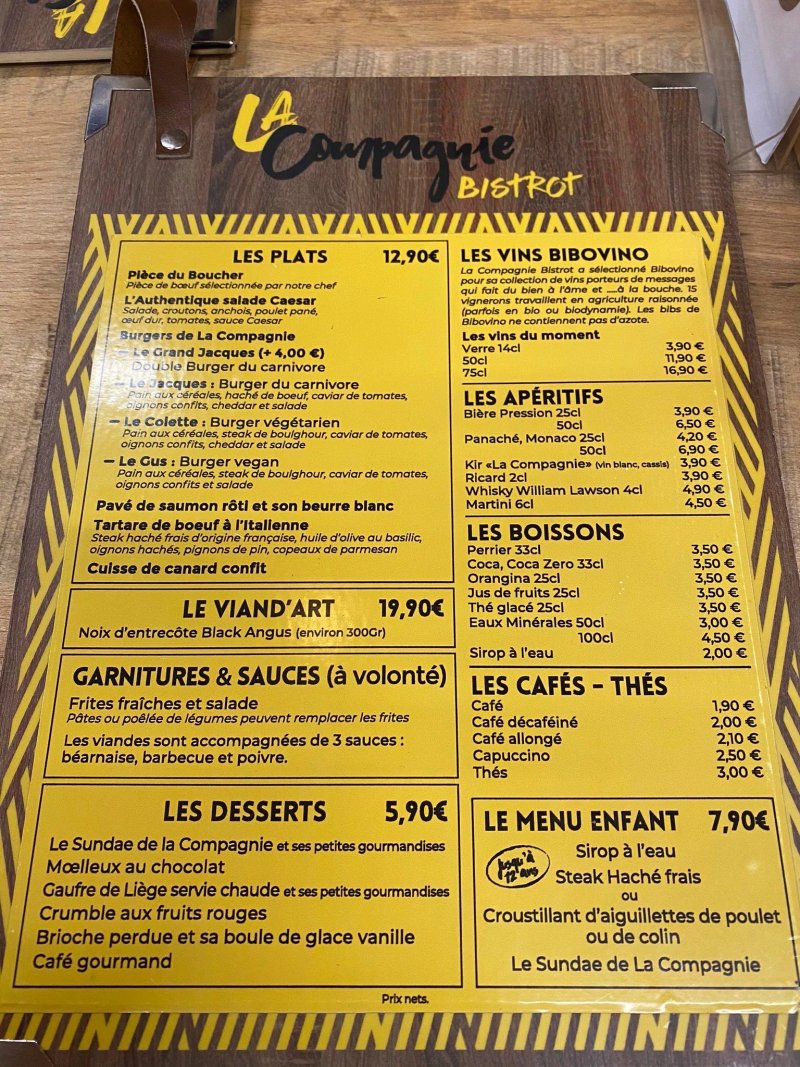 La Compagnie Bistrot Belfort