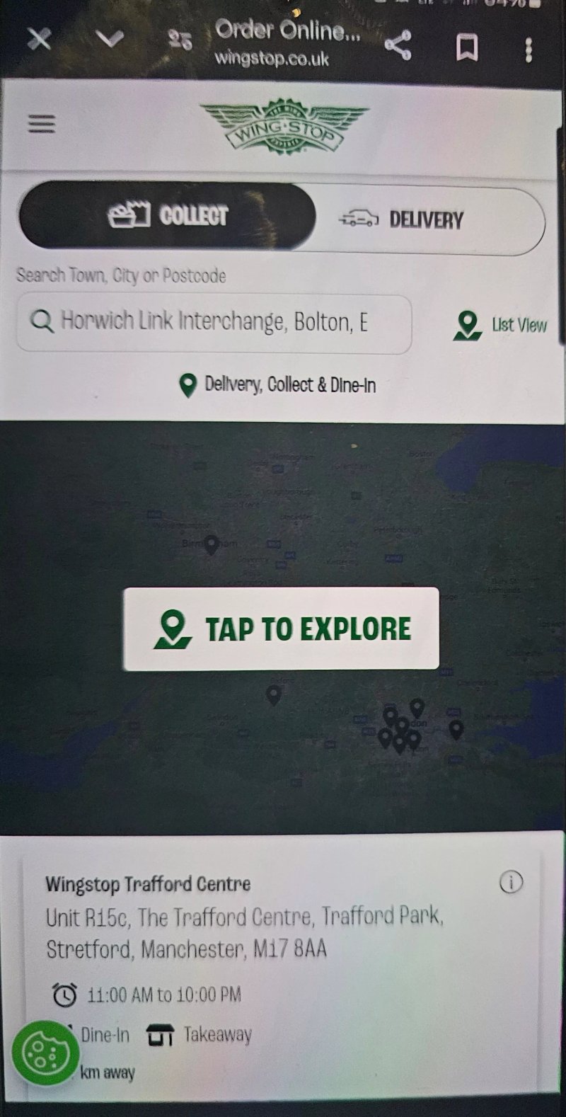 Wingstop Bolton