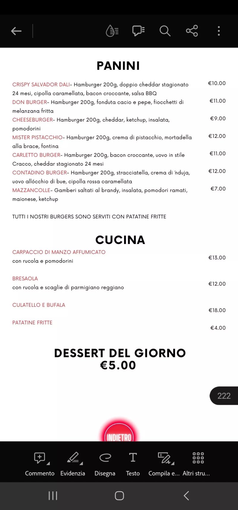 Dali' Gintoneria & Pizzeria