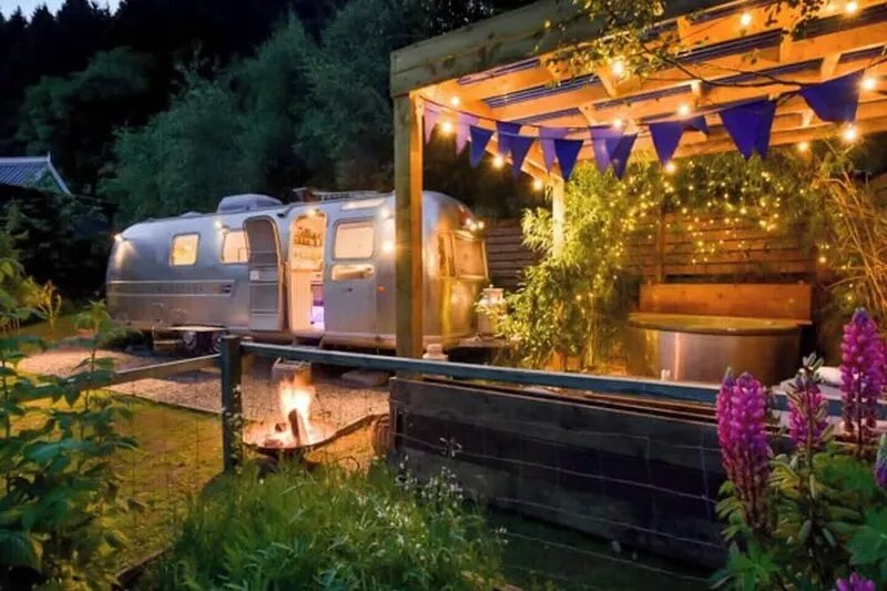 Stella a Luxury vintage airstream #HighlandSpaces