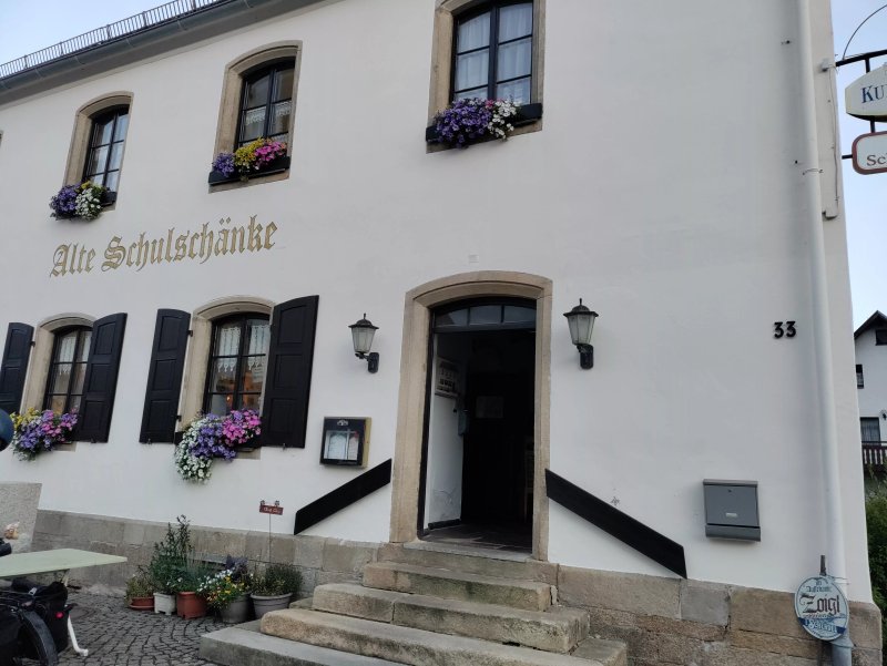Alte Schulschanke
