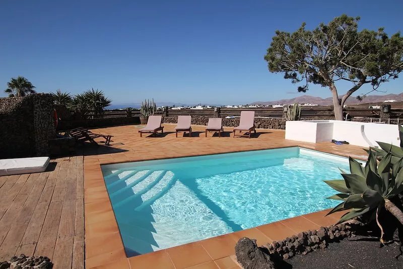 Amazing Panoramic Sea Views, The Island Of Fueterventura And The Mountains