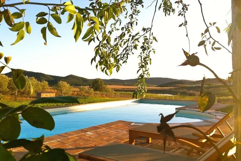 Wake Up to Dream-like Country Views and Enjoy the Privacy of the Pool