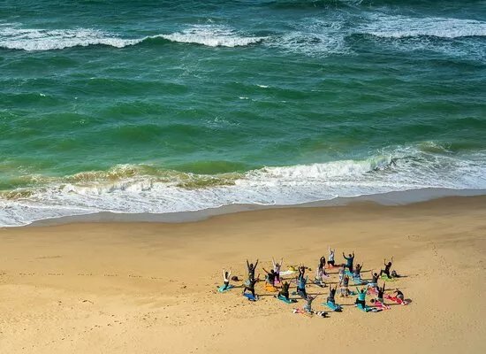 Beach Yoga With Cristiana