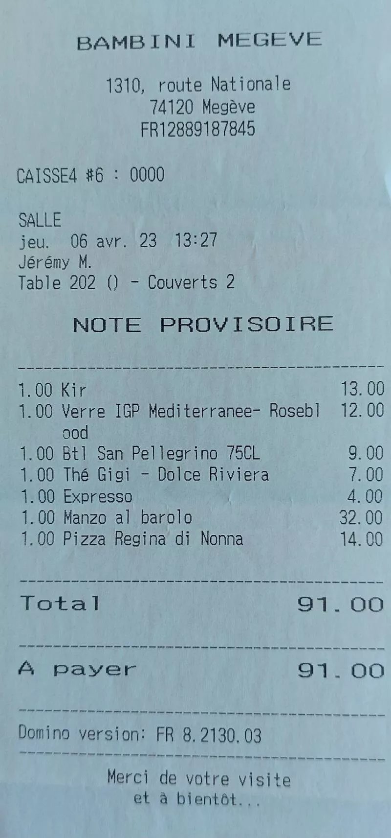 Bambini Megève